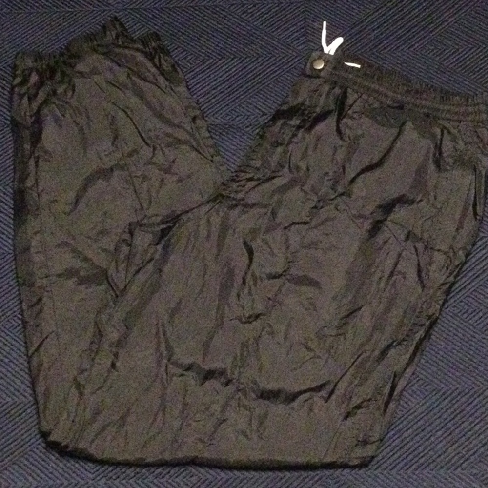 Tail XL black nylon lined pants for men